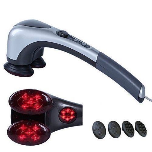 Double Heads Heating Massager